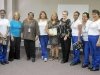 Students with their Seton supervisors