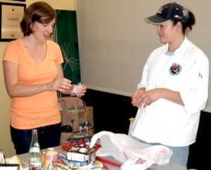 Tanlyn and a Whole Foods student